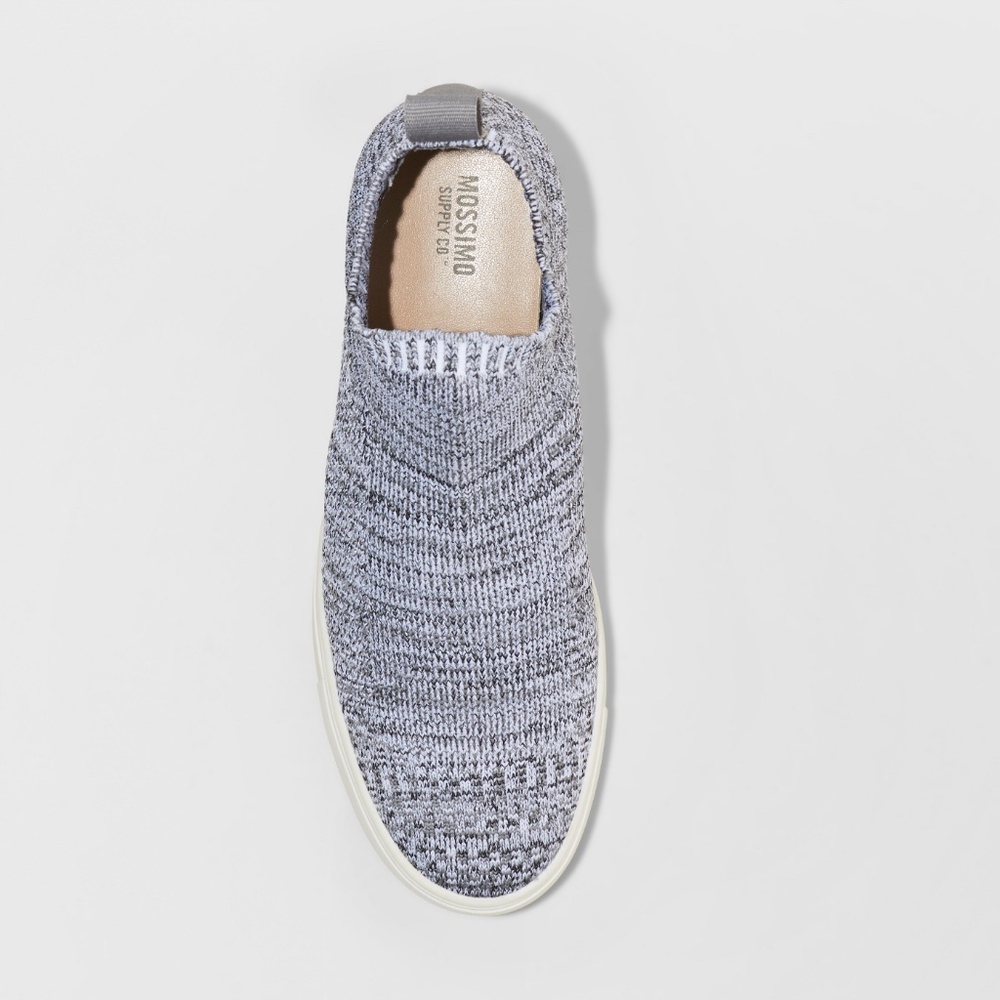 Mossimo Shyla Knit Sock Top High Top Sneakers New - Picture 2 of 5
